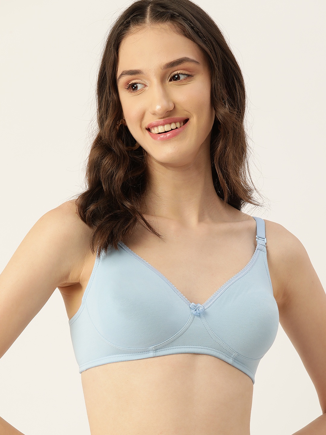 

DressBerry Non-Padded Non-Wired Everyday Bra, Blue