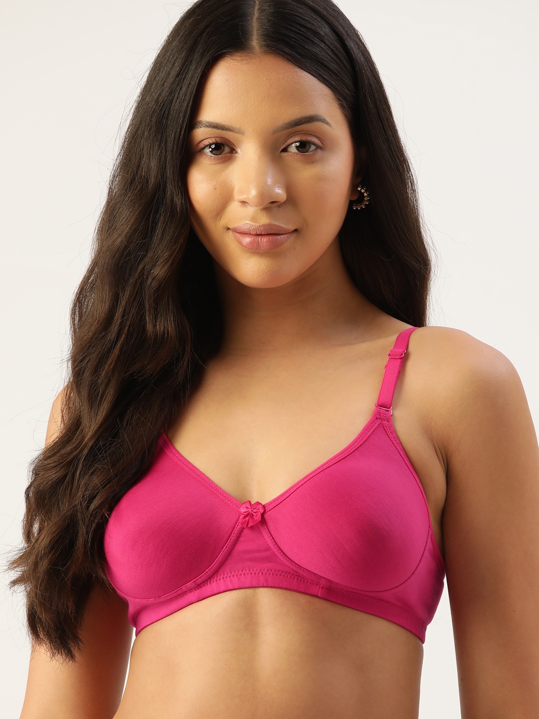 

DressBerry Lightly Padded T-Shirt Bra, Pink