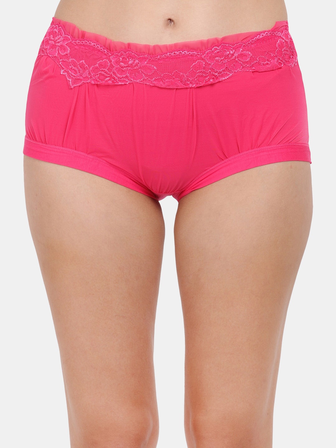 Amour Secret Women Pink Solid Anti Odour Hipster Briefs