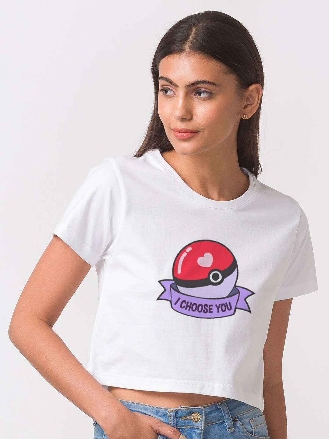 

FashionRack Women White Antimicrobial Cotton T-shirt