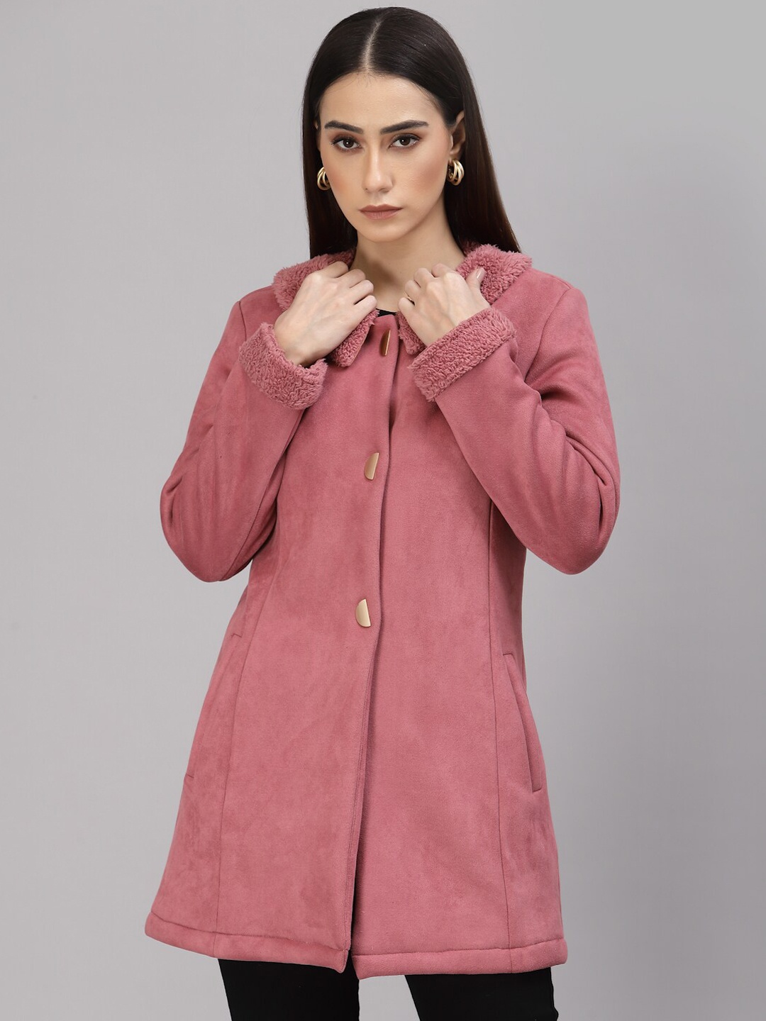 

Gipsy Women Pink Longline Tailored Jacket