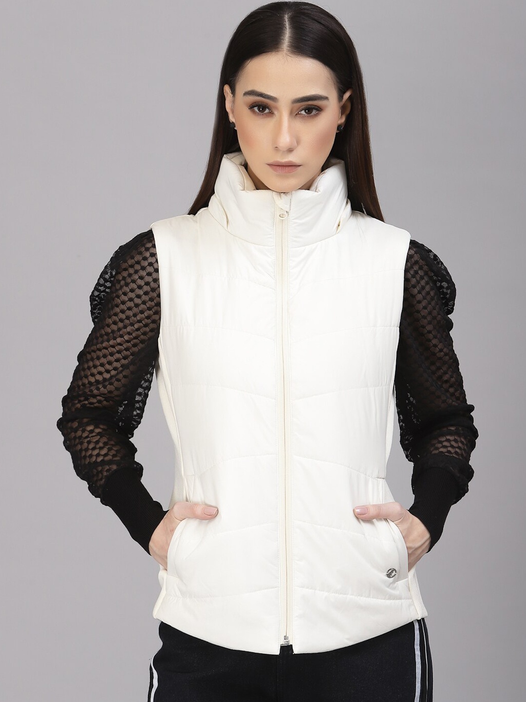 

Gipsy Women Off White Padded Jacket