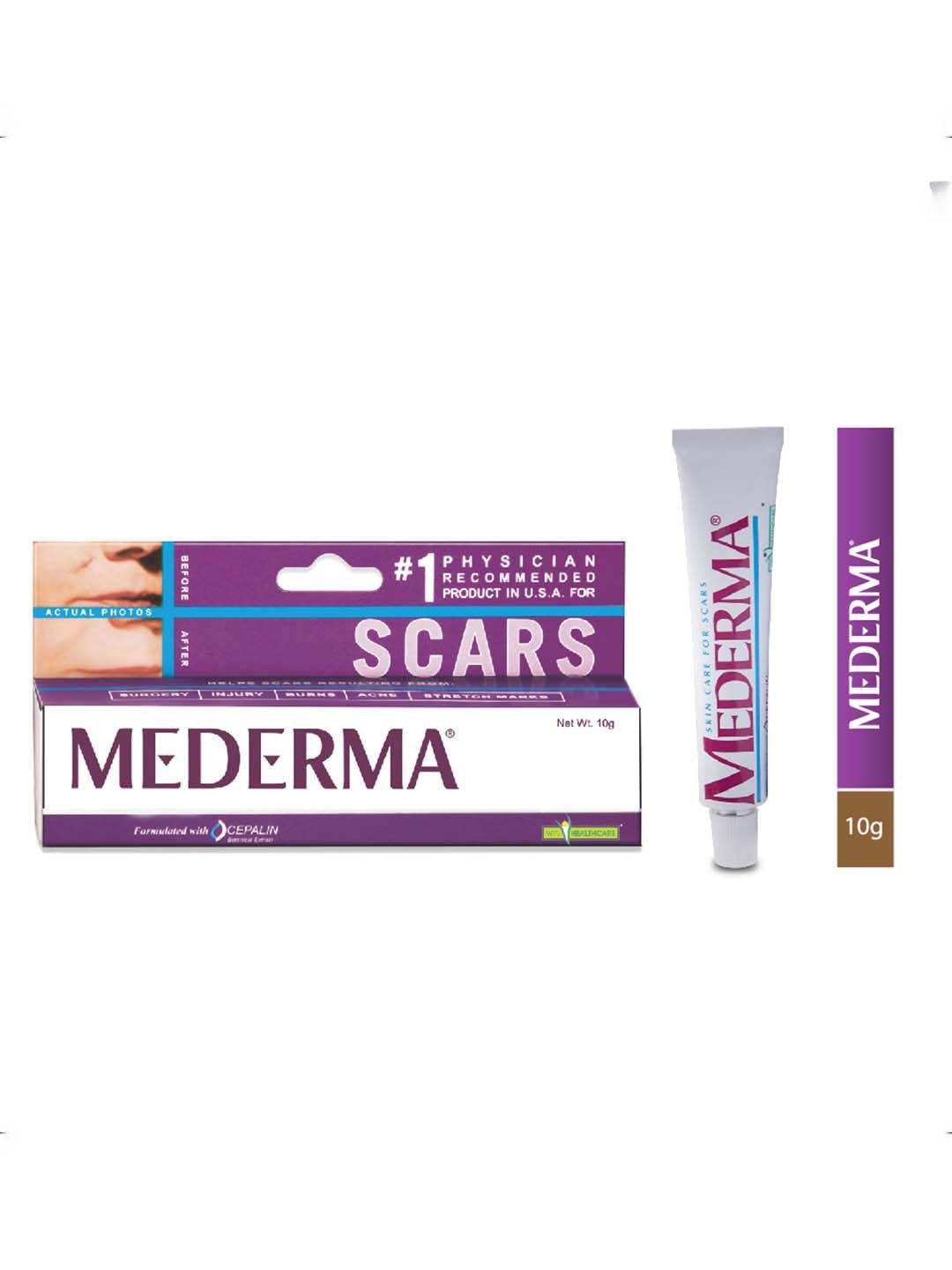 

MEDERMA Face Moisturising Scar Gel - 10g, Purple