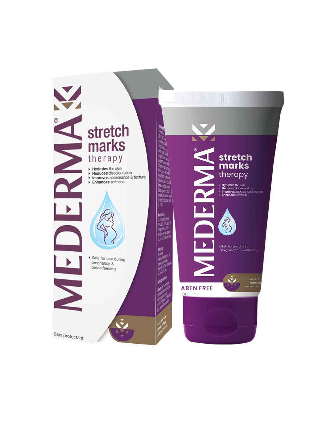 

MEDERMA Stretch Marks Therapy Cream - Improves Skin Appearance & Texture - 50g, Pink