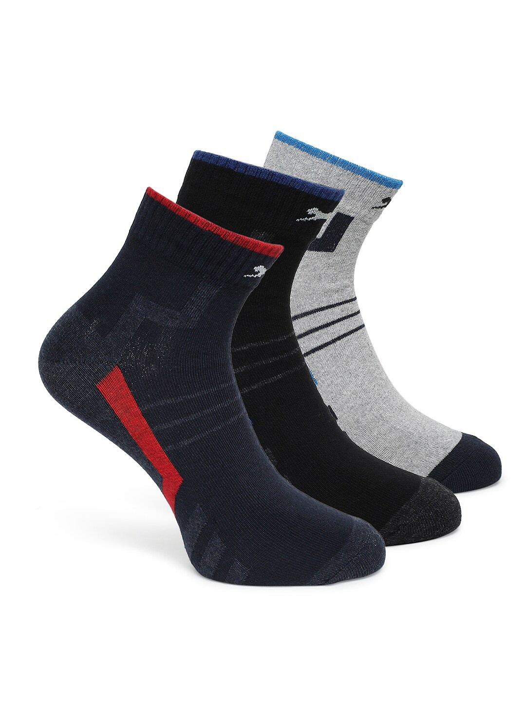 

Black Panther Unisex Pack Of 3 Assorted Cotton Ankle Length Socks