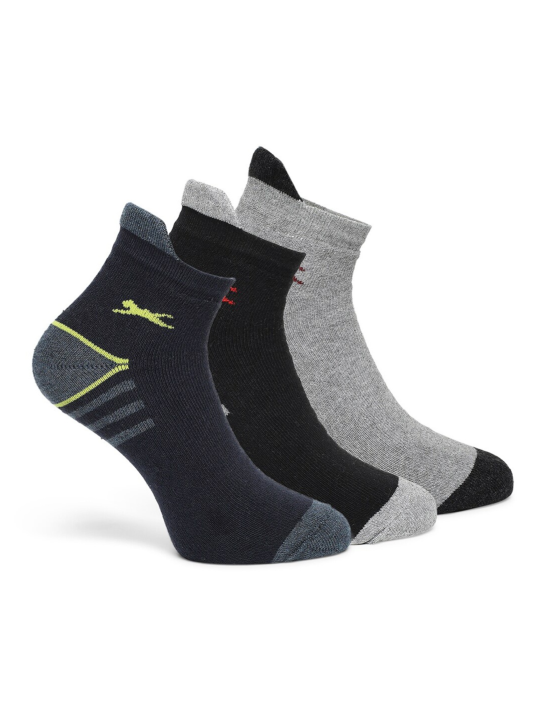

Black Panther Unisex Pack Of 3 Assorted Cotton Ankle Length Socks