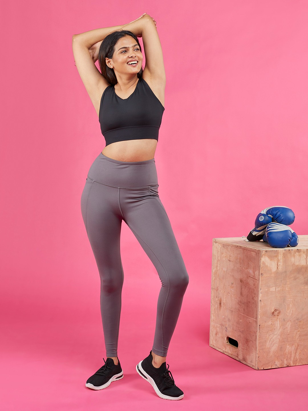 

Blissclub Women CloudFlo Extra Softness The Greatest Leggings Training Tights, Grey