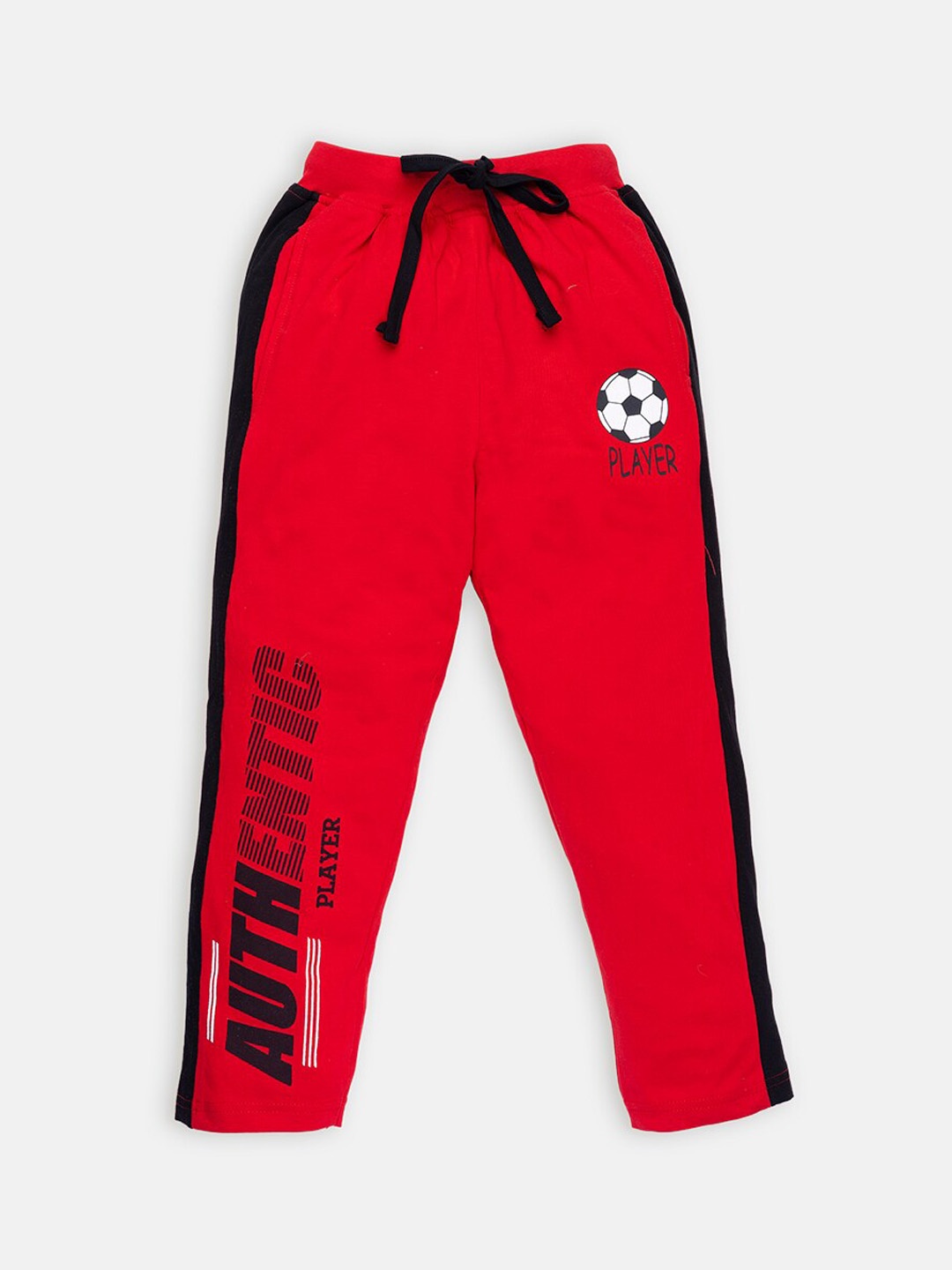 

AMUL Kandyfloss Boys Red Printed Pure Cotton Track Pants