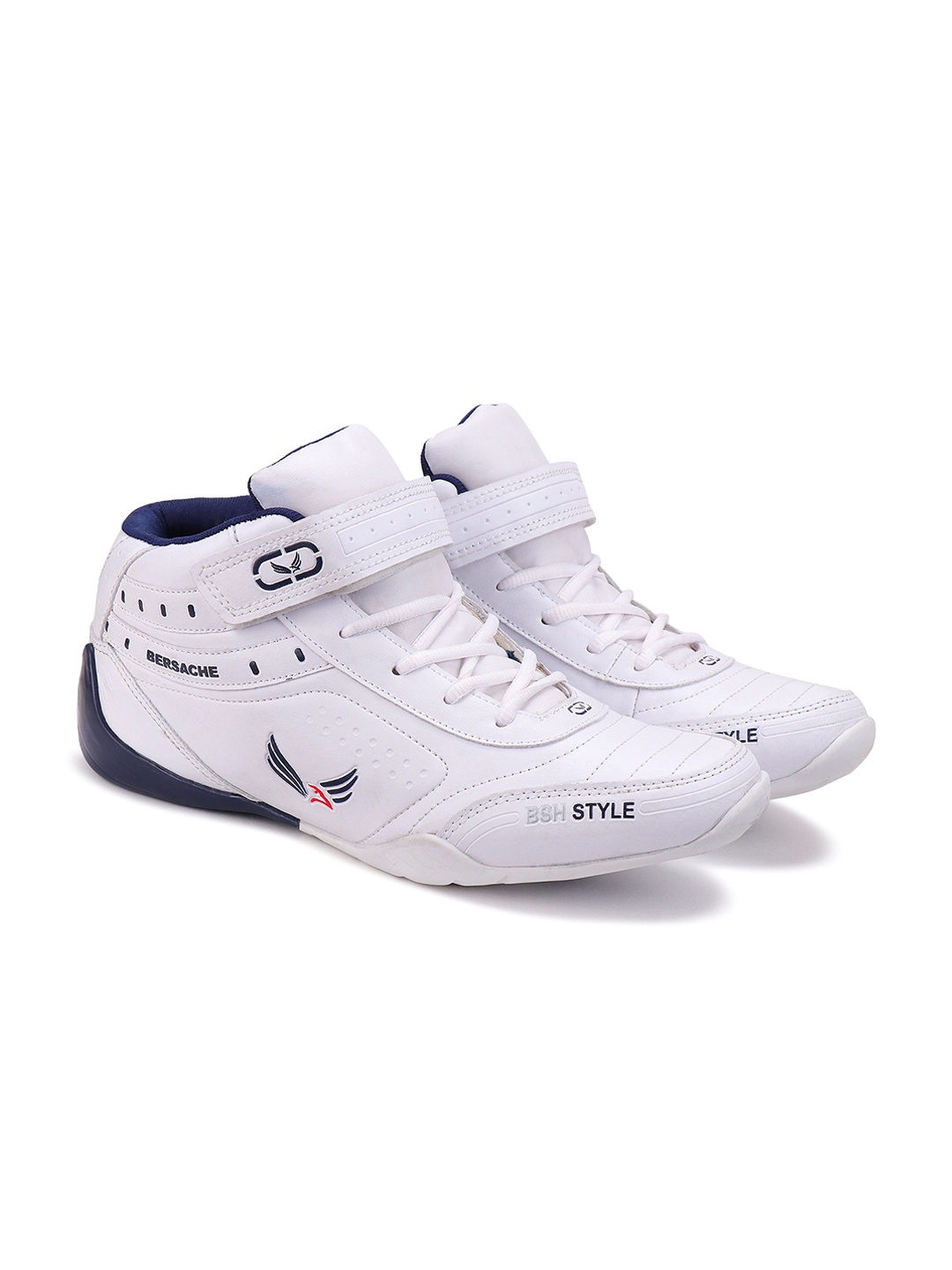 

BERSACHE Men White Sneakers