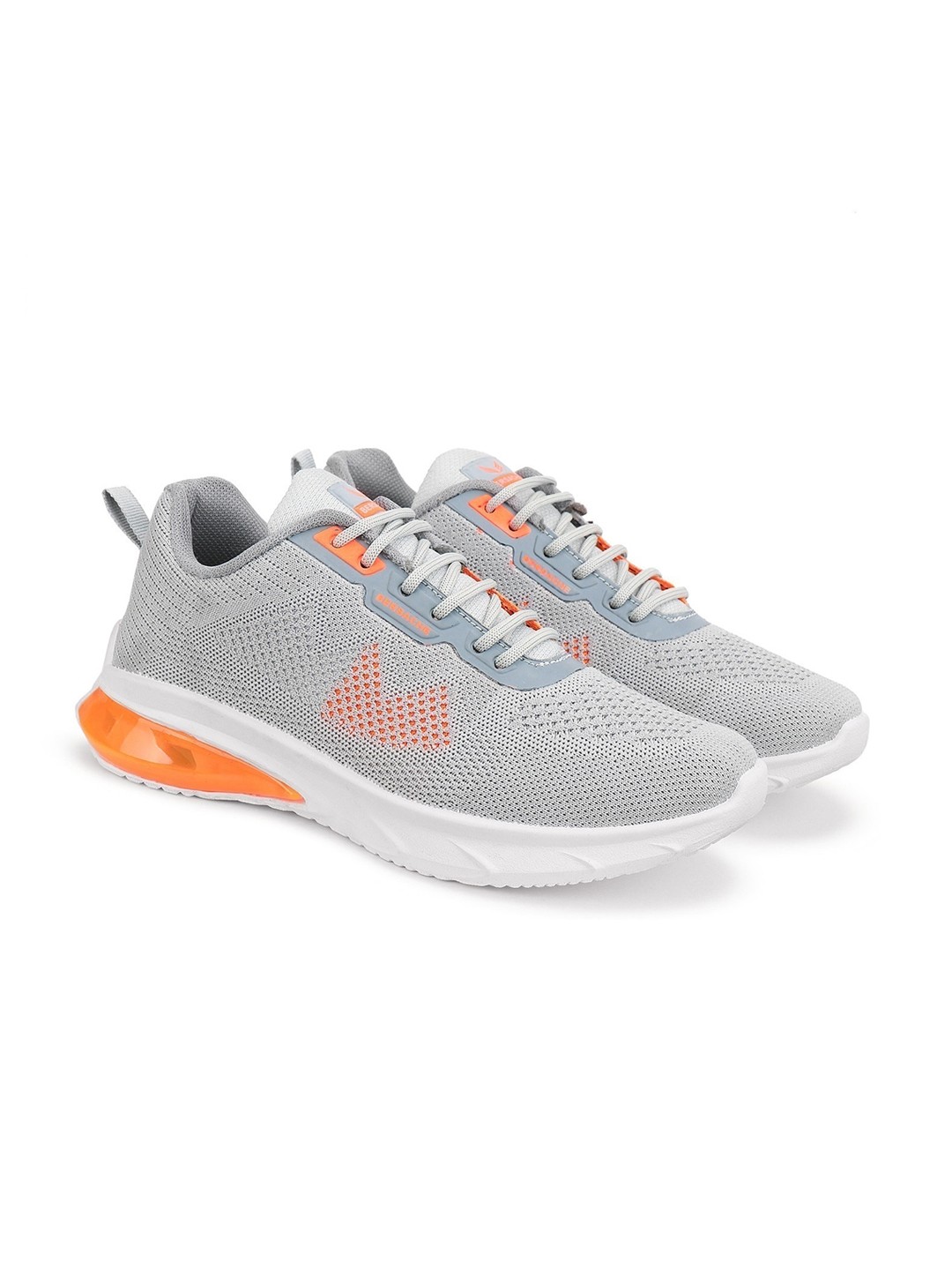 

BERSACHE Men Grey Woven Design Sneakers