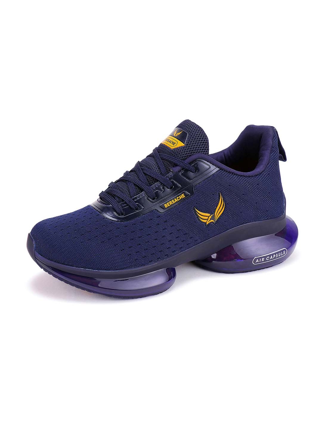 

BERSACHE Men Blue Sneakers