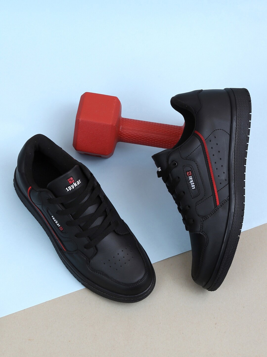 

SPYKAR Men Jason Black Sneakers