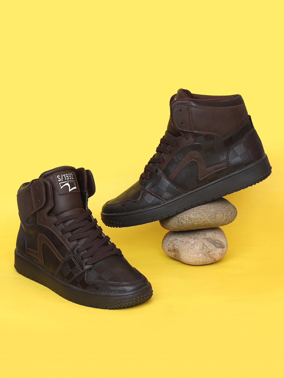 

SPYKAR Men Adams Brown Street Walking Non-Marking Shoes