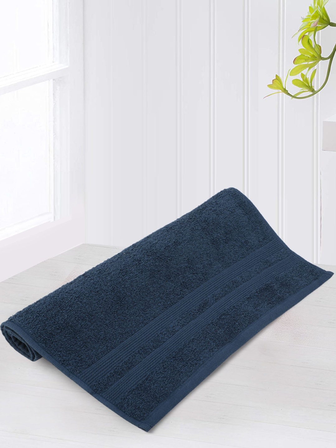 

LUSH & BEYOND Teal Blue 500 GSM Pure Cotton Hand Towels