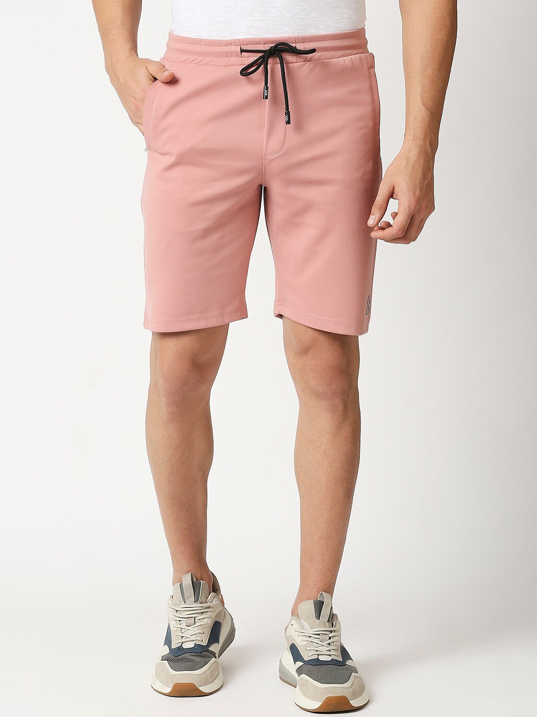 

Manaca Men Pink Regular Fit Outdoor Sports Shorts