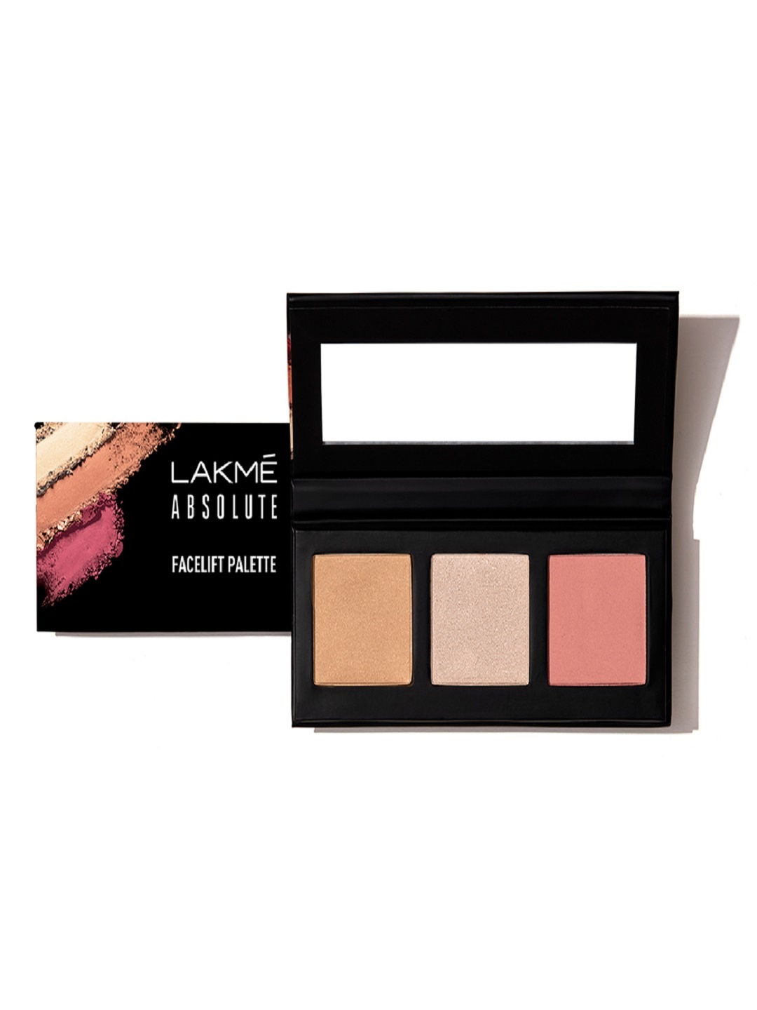 

Lakme Absolute 3 in 1 Facelift Palette- Bronzer, Blush & Highlighter 15 g - Golden Hour, Nude