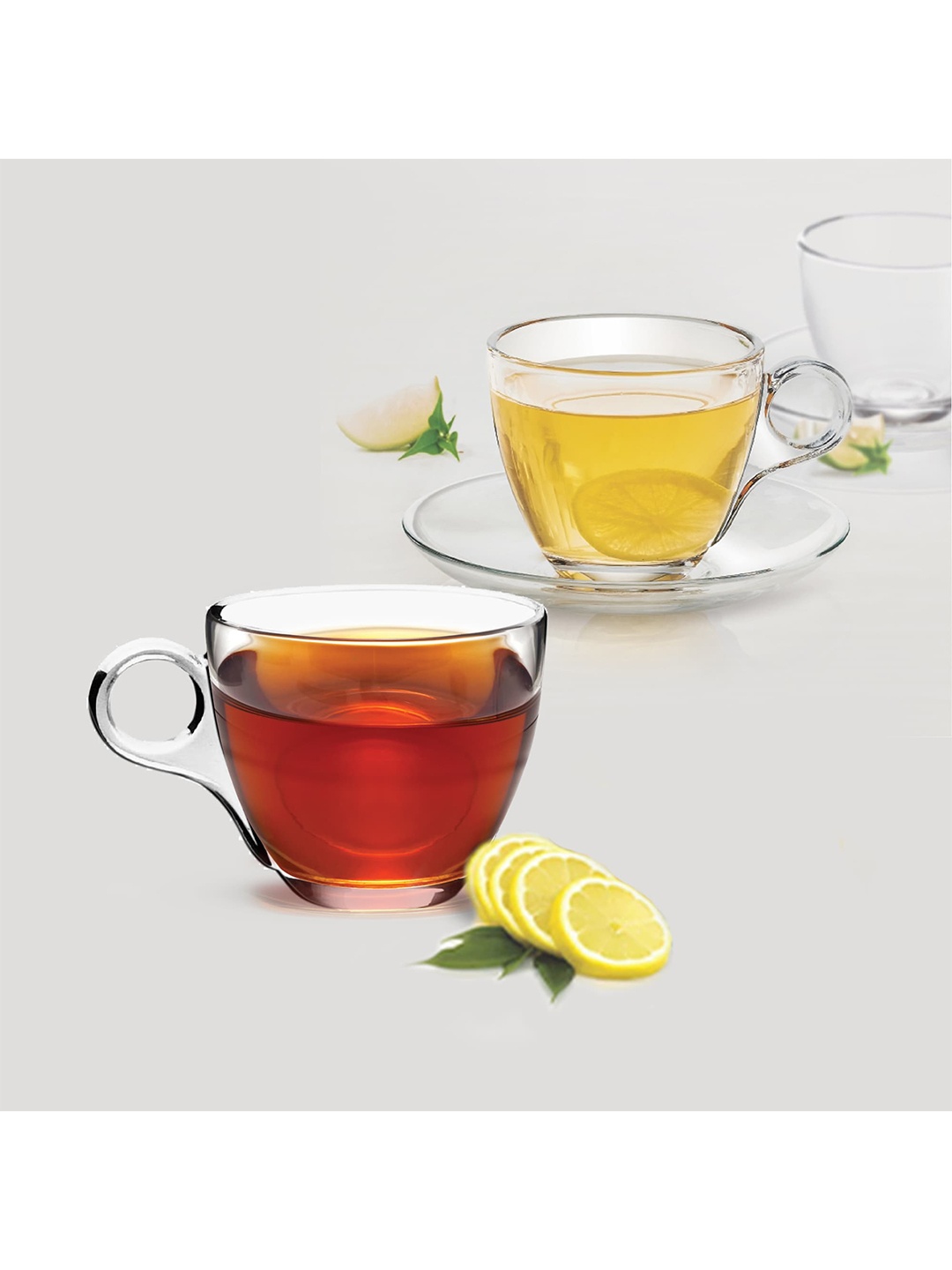 

Treo Set of 6 Transparent Elixir Glass 185 ml Each
