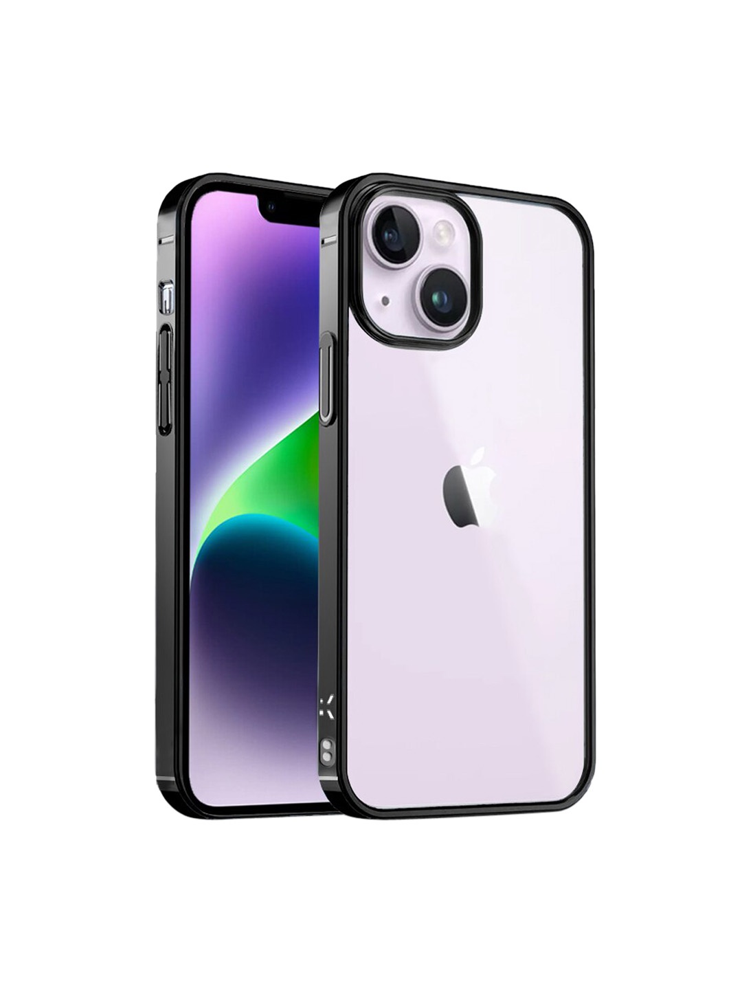 

Karwan Black Solid iPhone 14 Back Cover