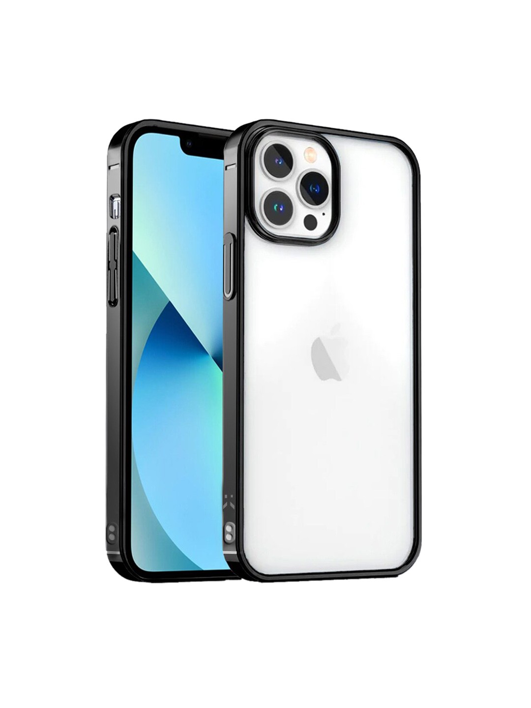 

Karwan Black & White Solid Shock Proof iphone 11 Pro Phone Back Cover