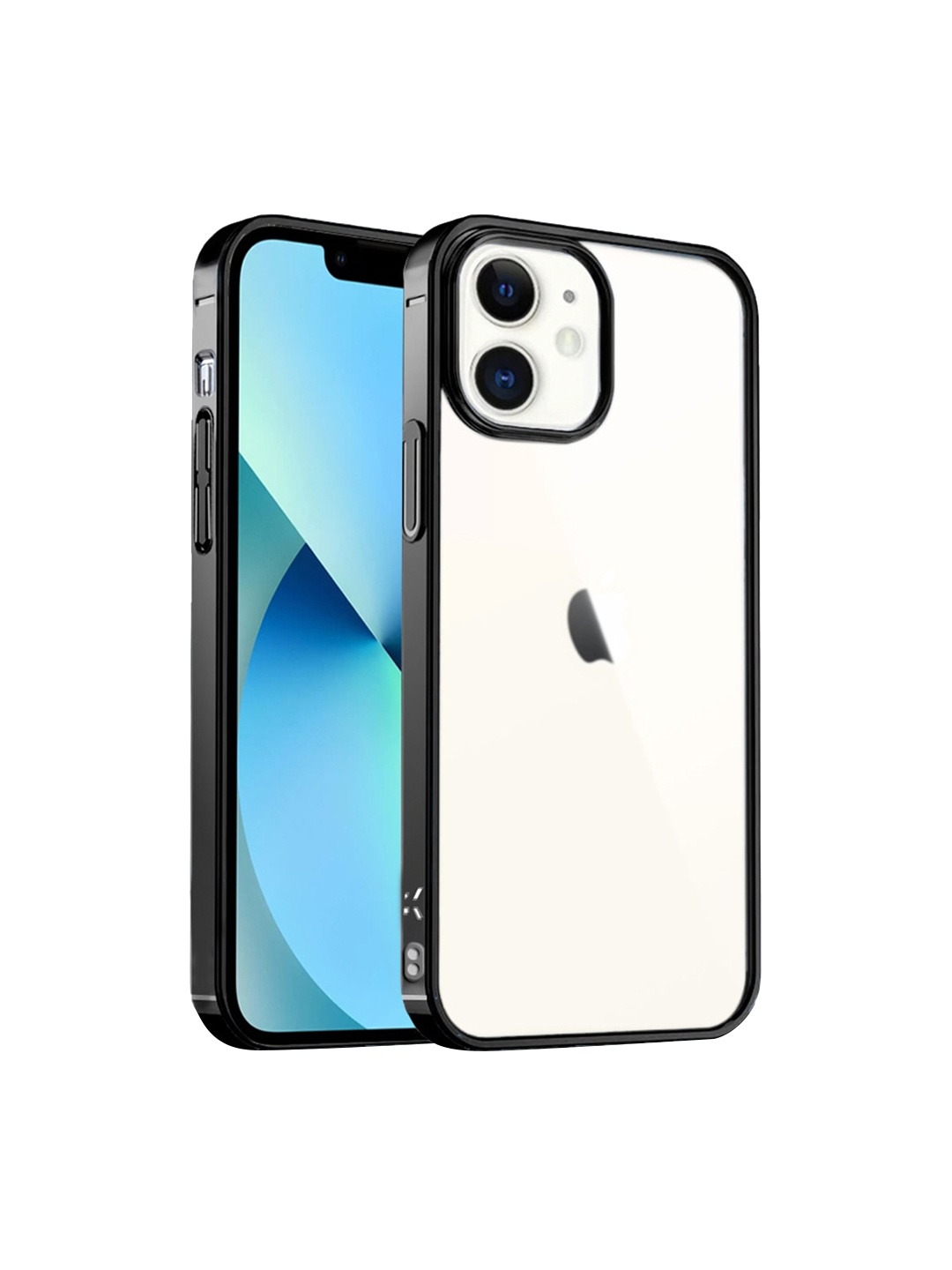 

Karwan Black Solid iphone 12 Mini Back Cover