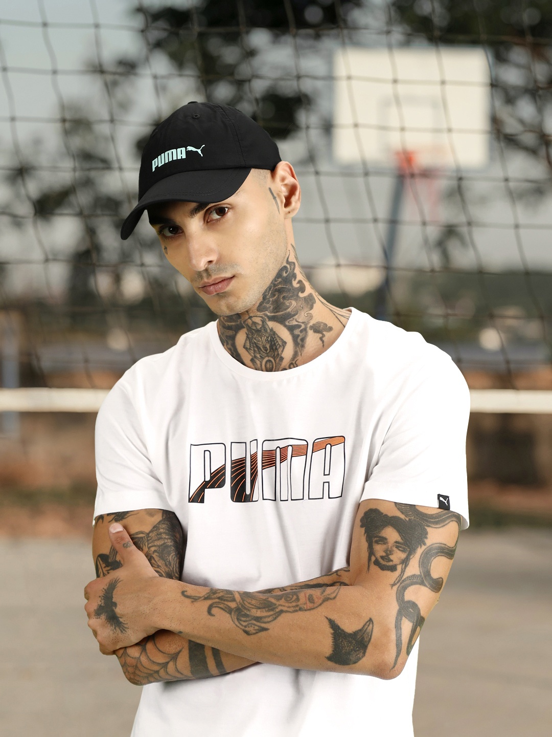 

Puma Men Performance Printed Baseball Cap, Black