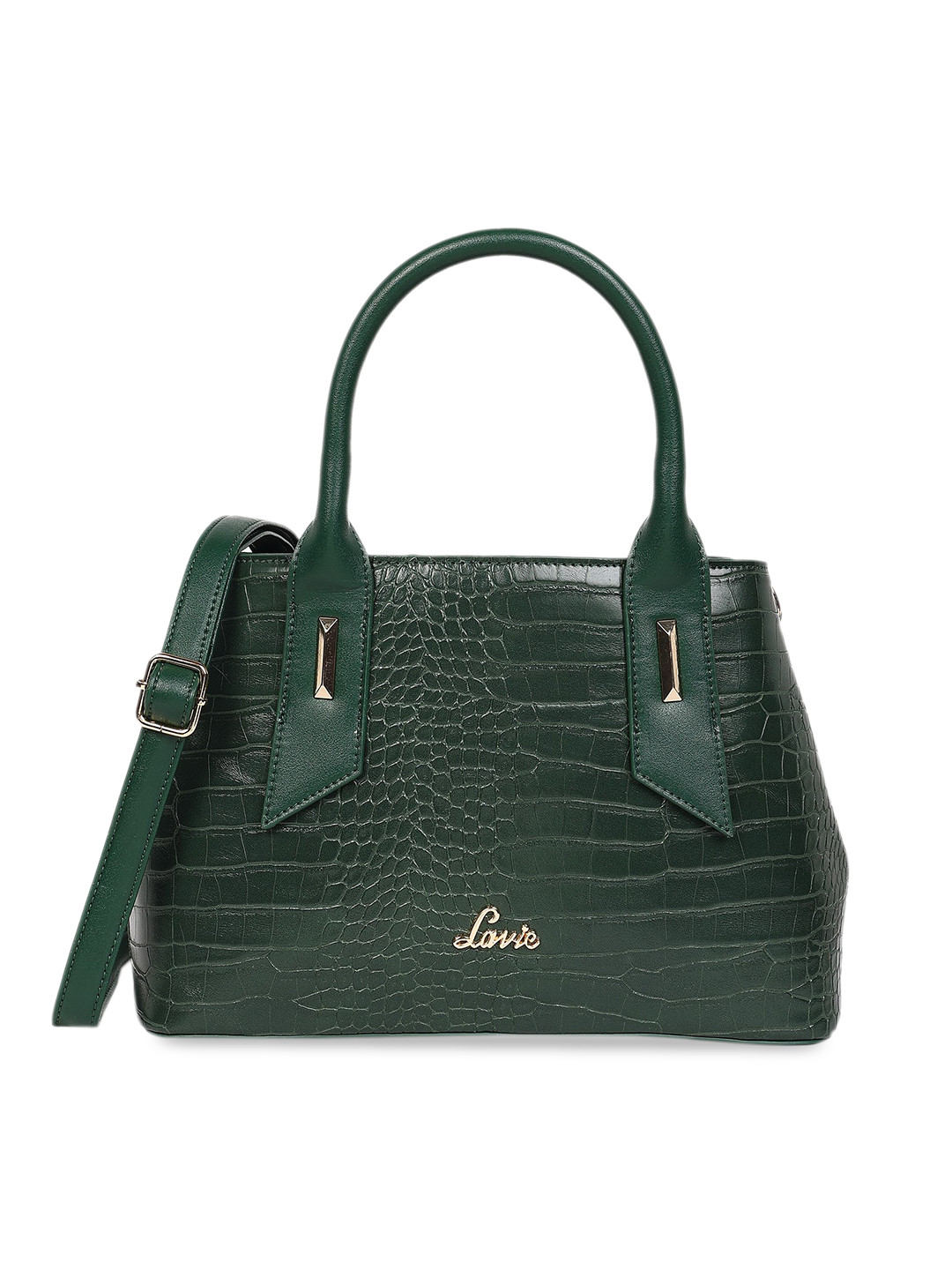 

Lavie Animal Textured Handheld Bag Handbags, Green
