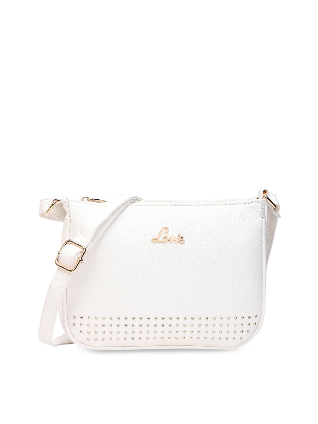 

Lavie White Structured Sling Bag