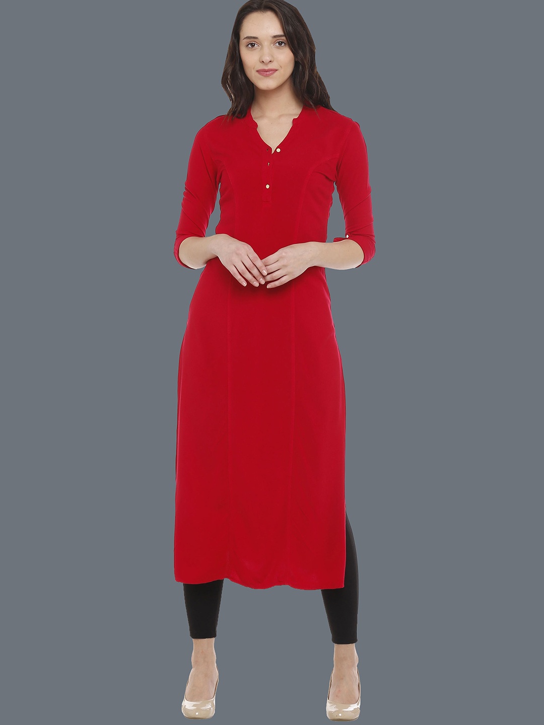 

IDENTITI Women Red Kurta