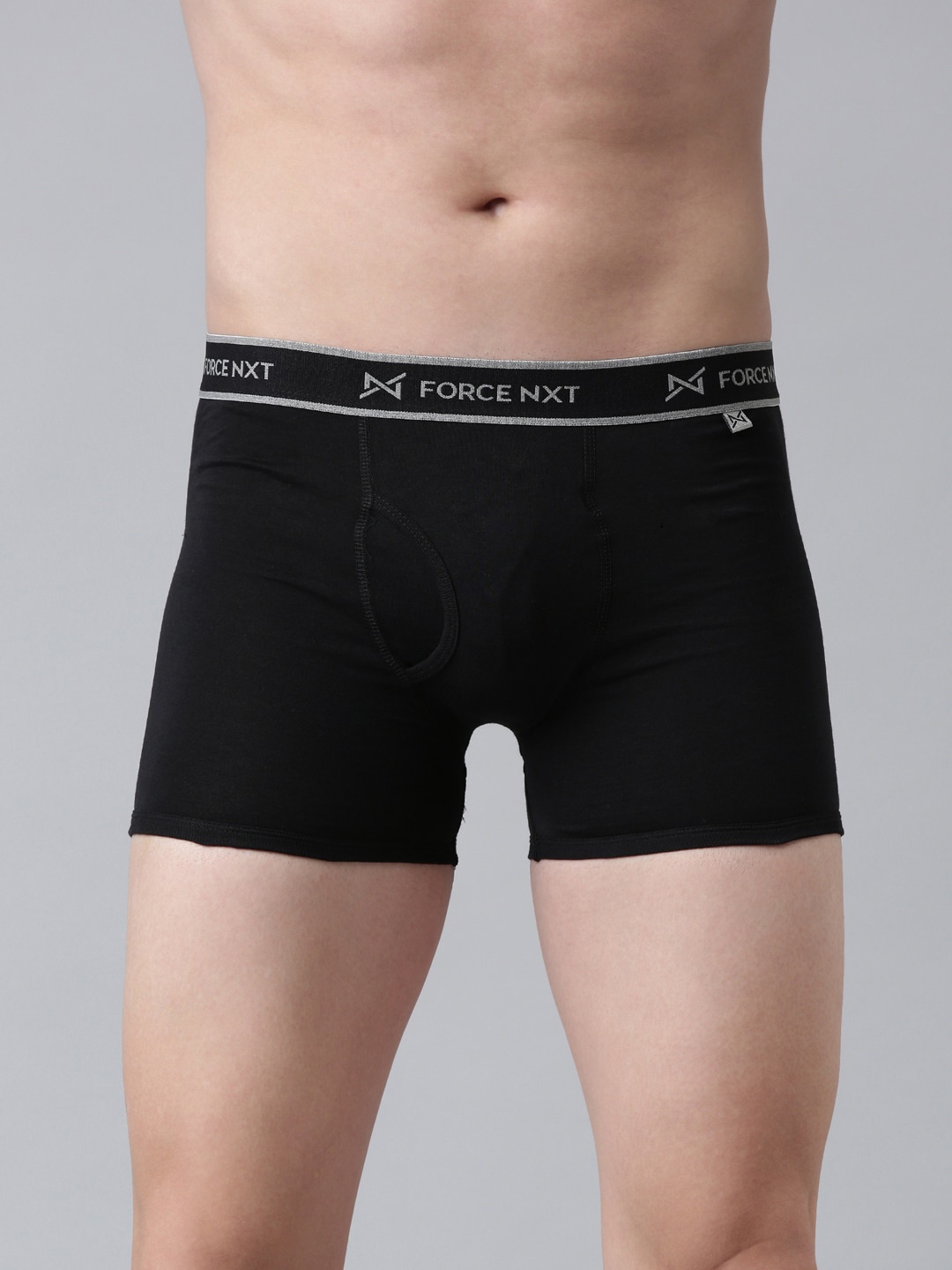 

Force NXT Men Black Cotton Trunk