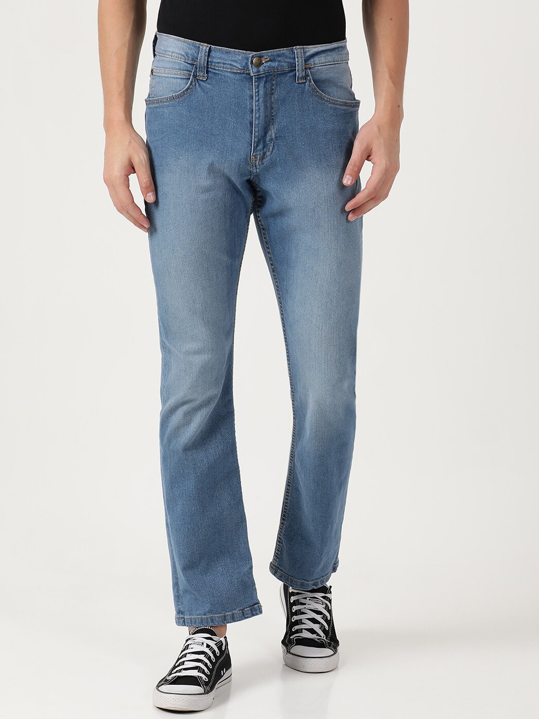 

Lee Men Blue Rodeo Heavy Fade Stretchable Jeans