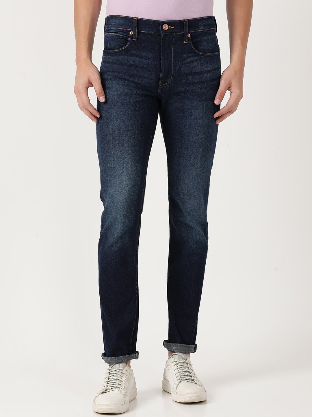 

Lee Men Blue Slim Fit Light Fade Stretchable Cotton Jeans