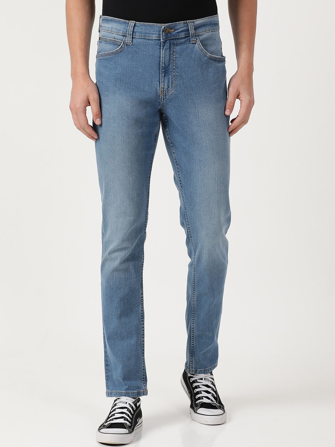 

Lee Men Blue Bruce Skinny Fit Light Fade Stretchable Jeans