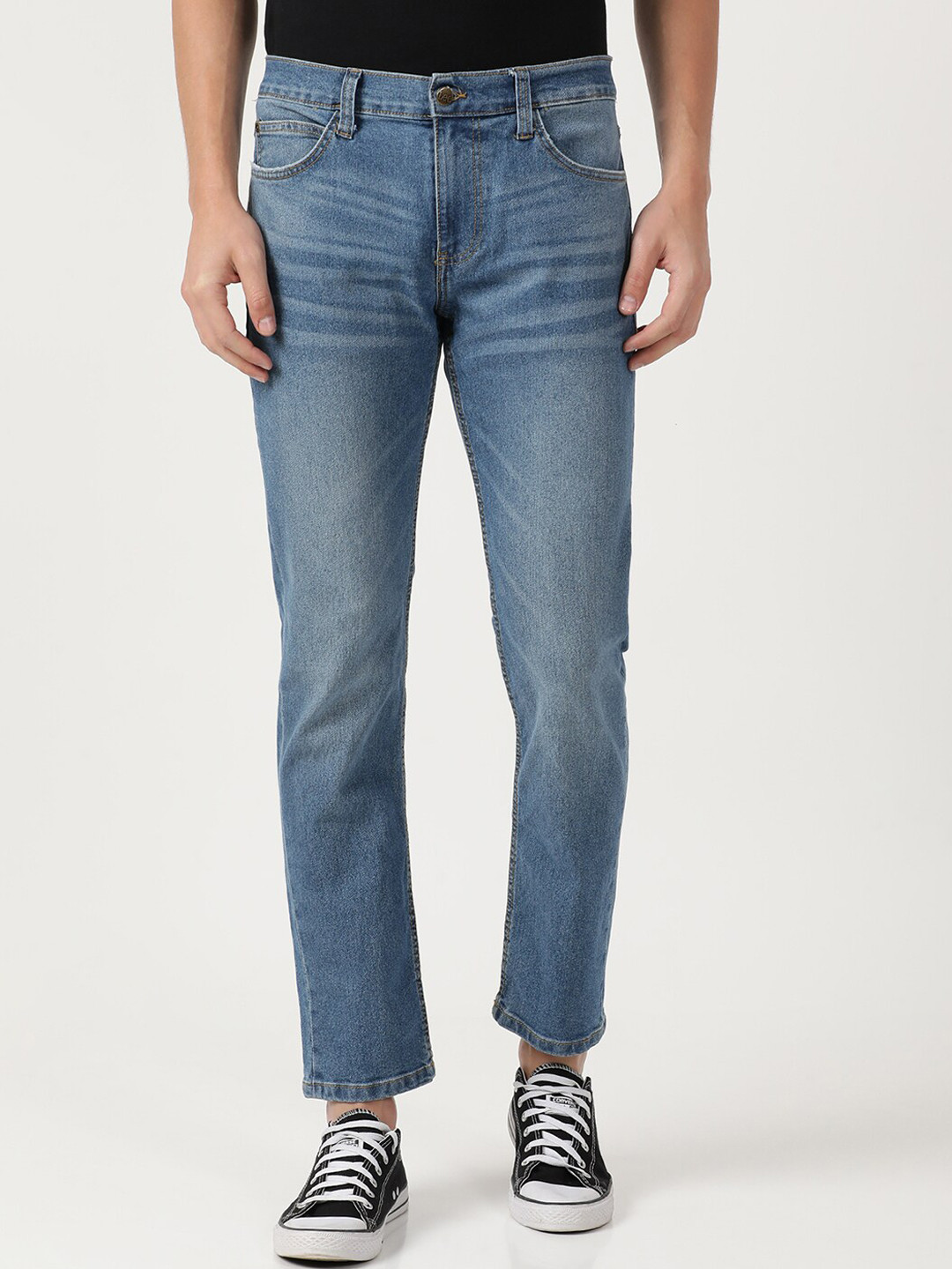 

Lee Men Blue Slim Fit Heavy Fade Stretchable Jeans