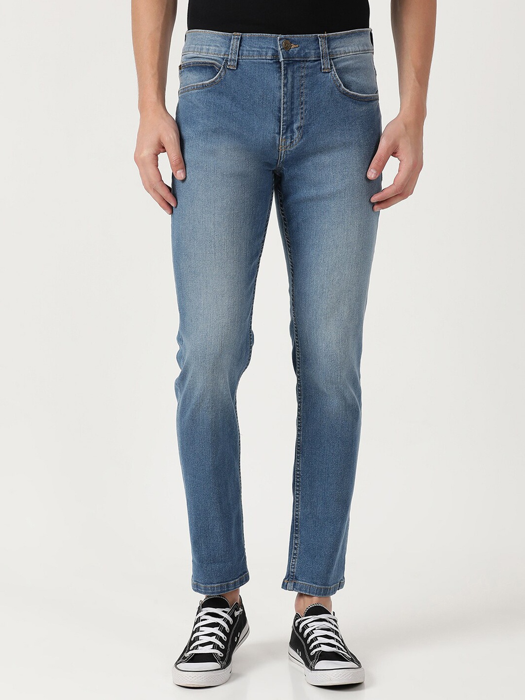 

Lee Men Blue Slim Fit Heavy Fade Stretchable Jeans