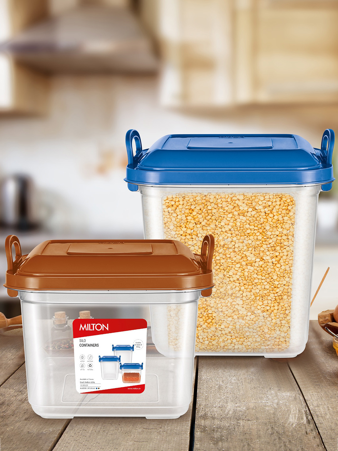 

Milton Brown Silo 15 Plastic Storage Container 14.45 L