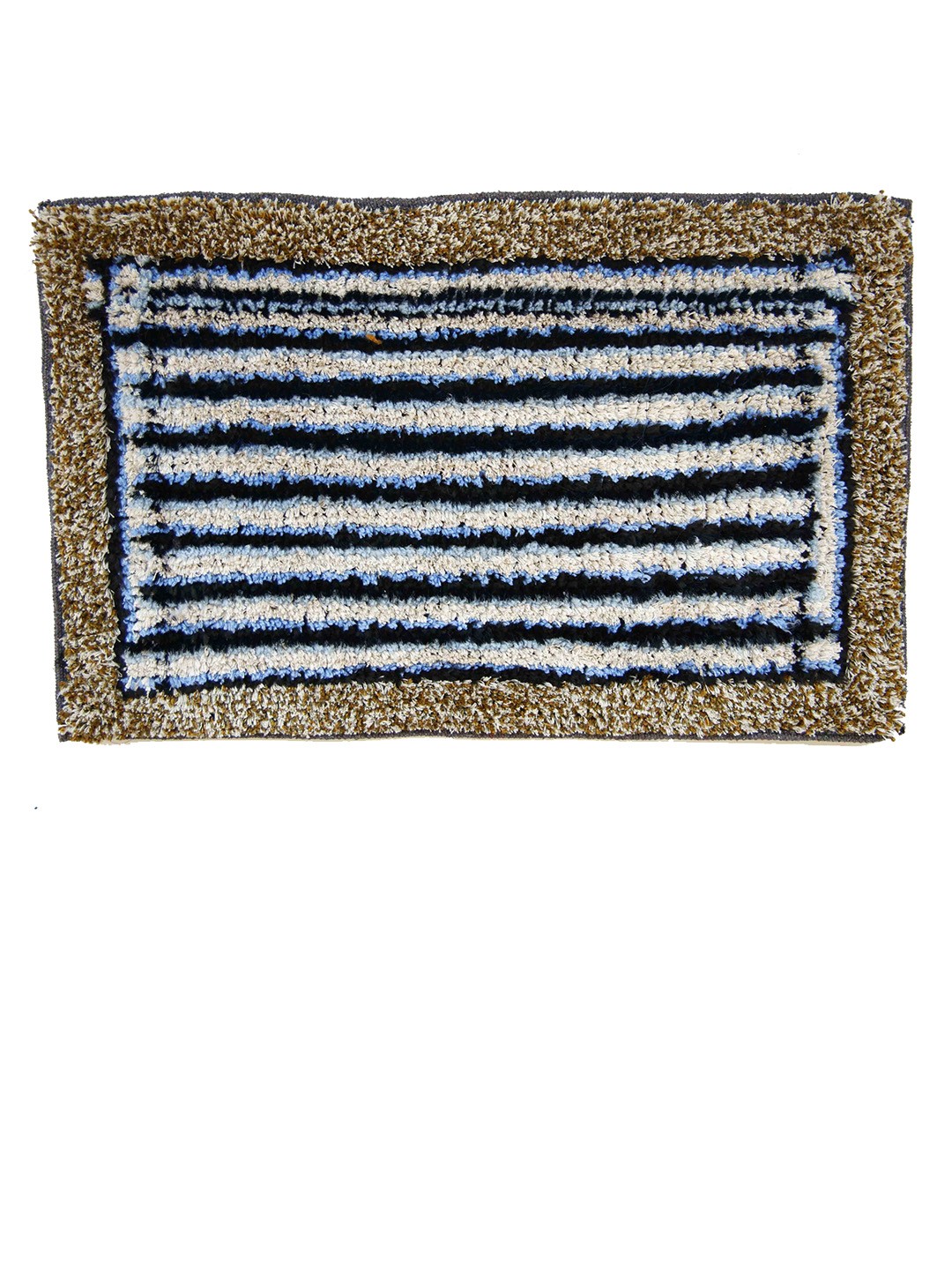 

Ariana Blue & Brown Striped 1600GSM Anti-Skid Bathmats