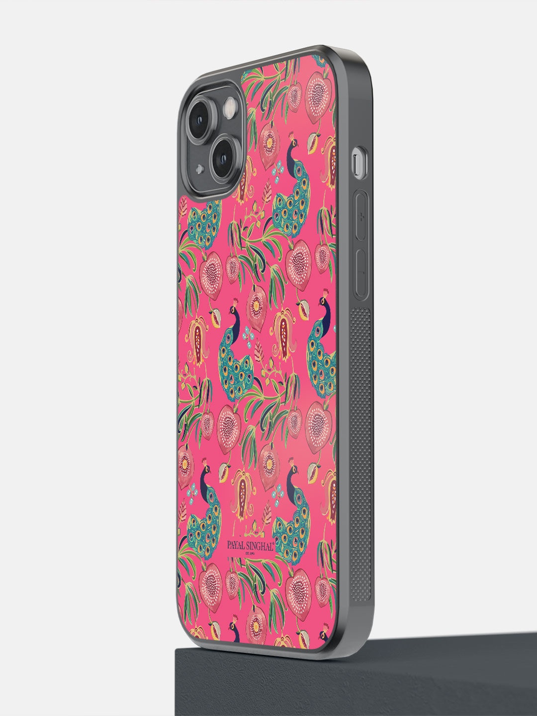 

macmerise Pink Payal Singhal Anaar and Mor iPhone 14 Plus Mobile Back Csse