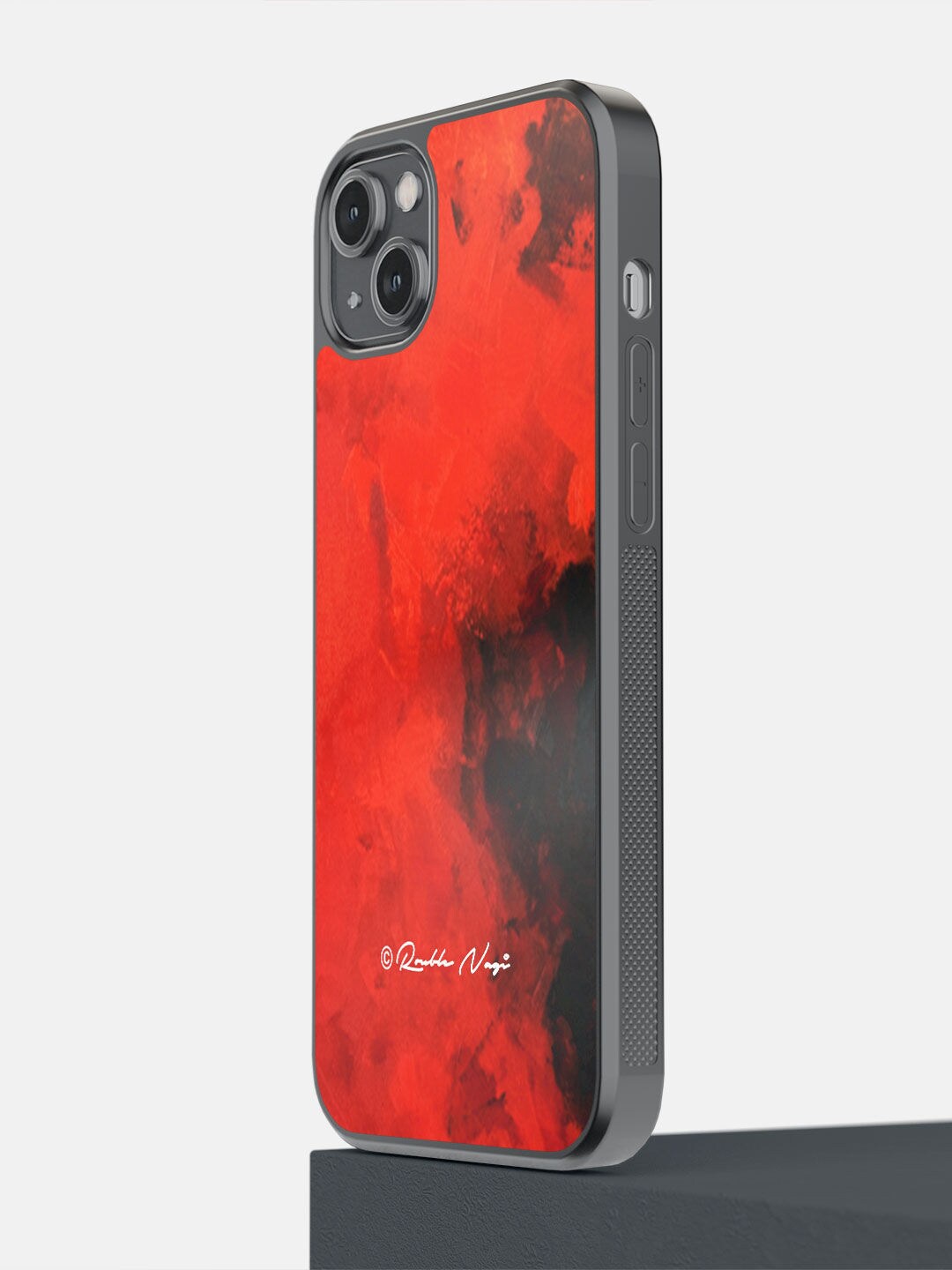 

macmerise Red & Black Red On Me Printed iPhone 14 Plus Phone Covers