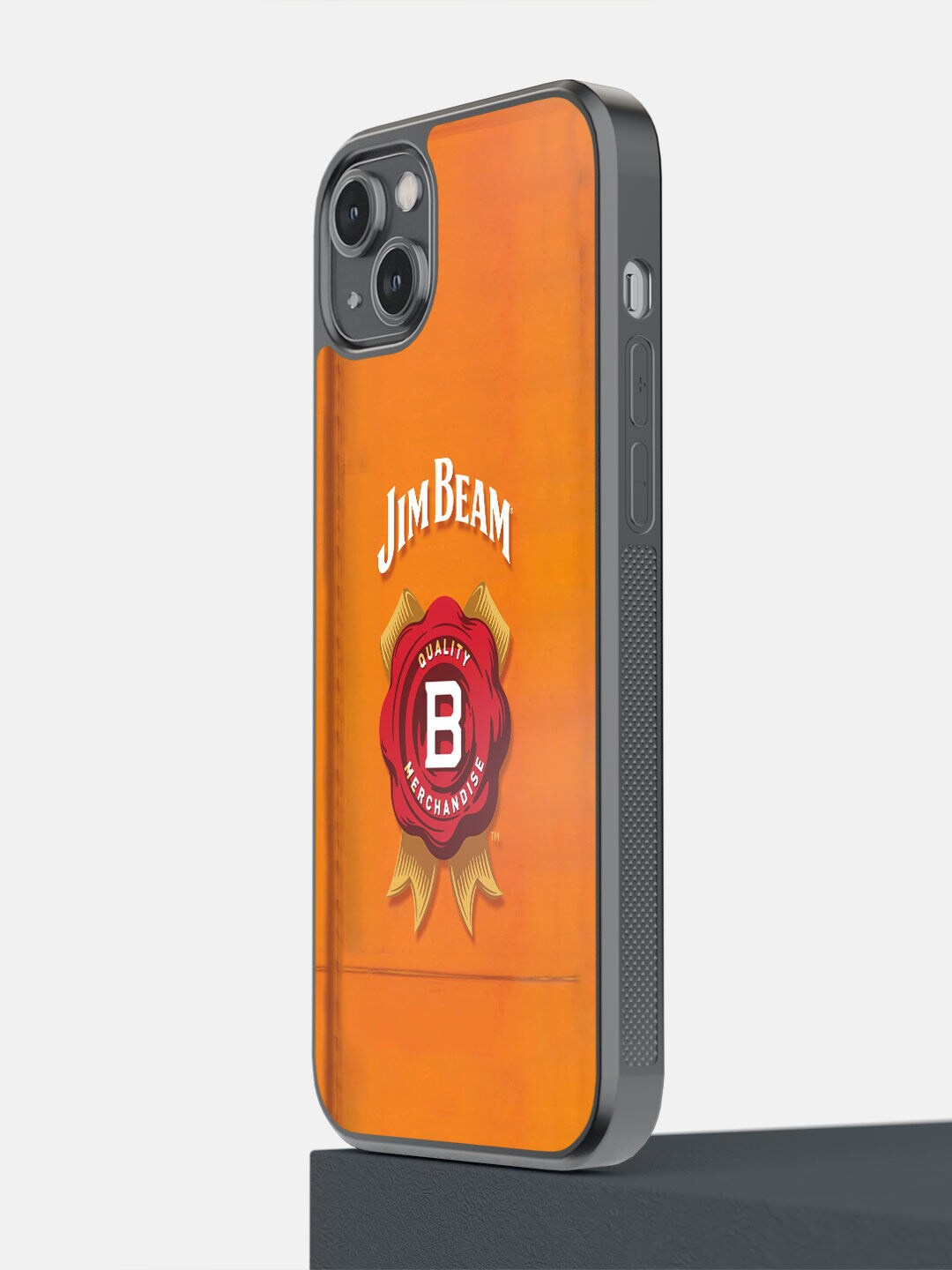 

macmerise Orange & White Jim Beam iPhone 14 Plus Back Case