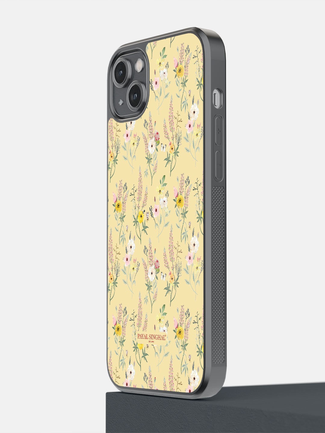 

macmerise Cream & Green Payal Singhal Lemon Garden iPhone 14 Plus Phone Cover