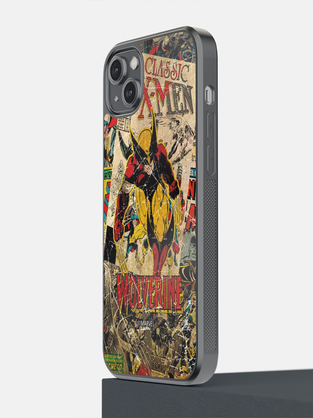 

macmerise Red & Yellow Printed iPhone 14 Plus Bumper Back Case