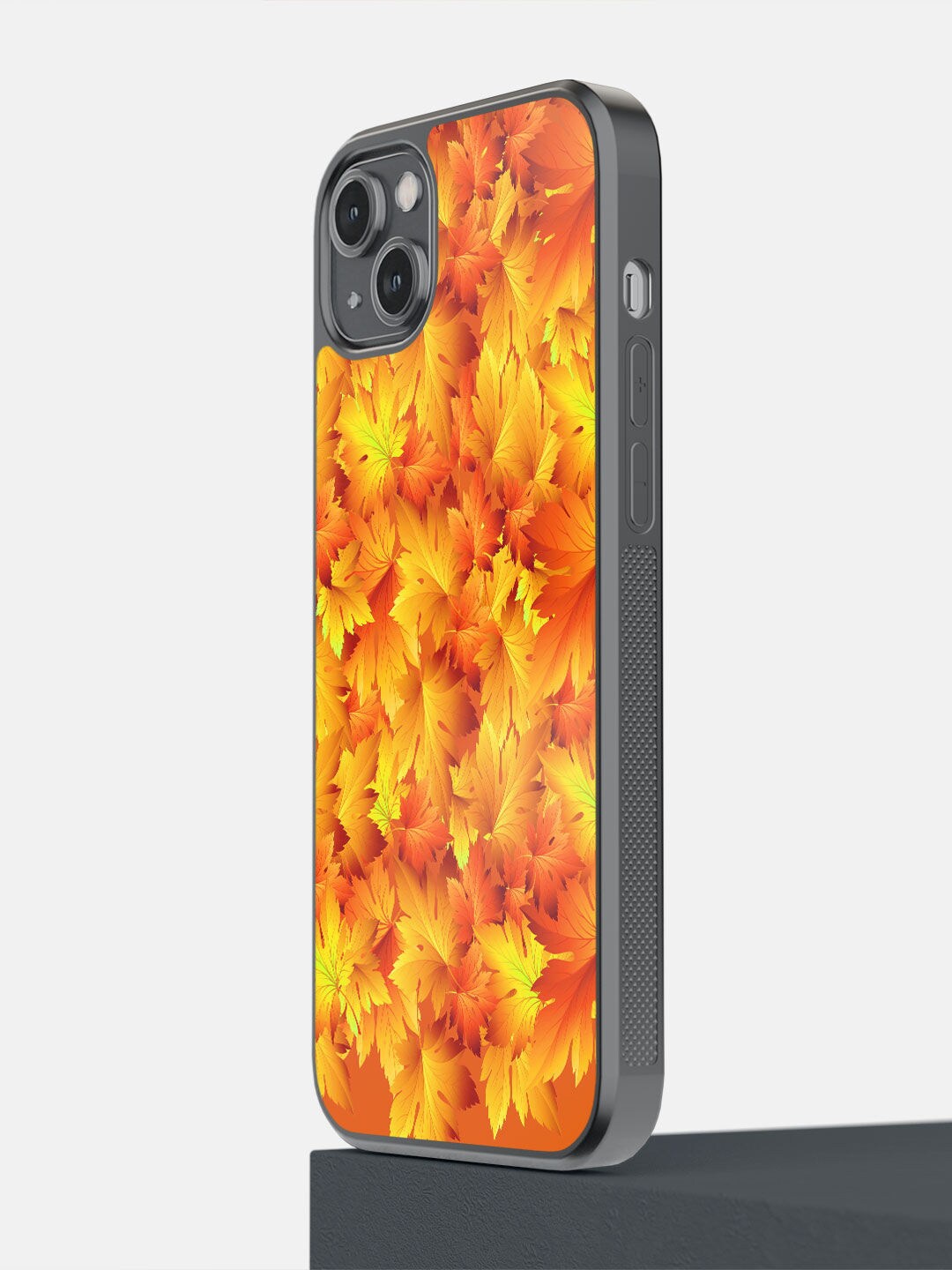 

macmerise Orange & Yellow Autumn Time Printed iPhone 14 Plus Back Case