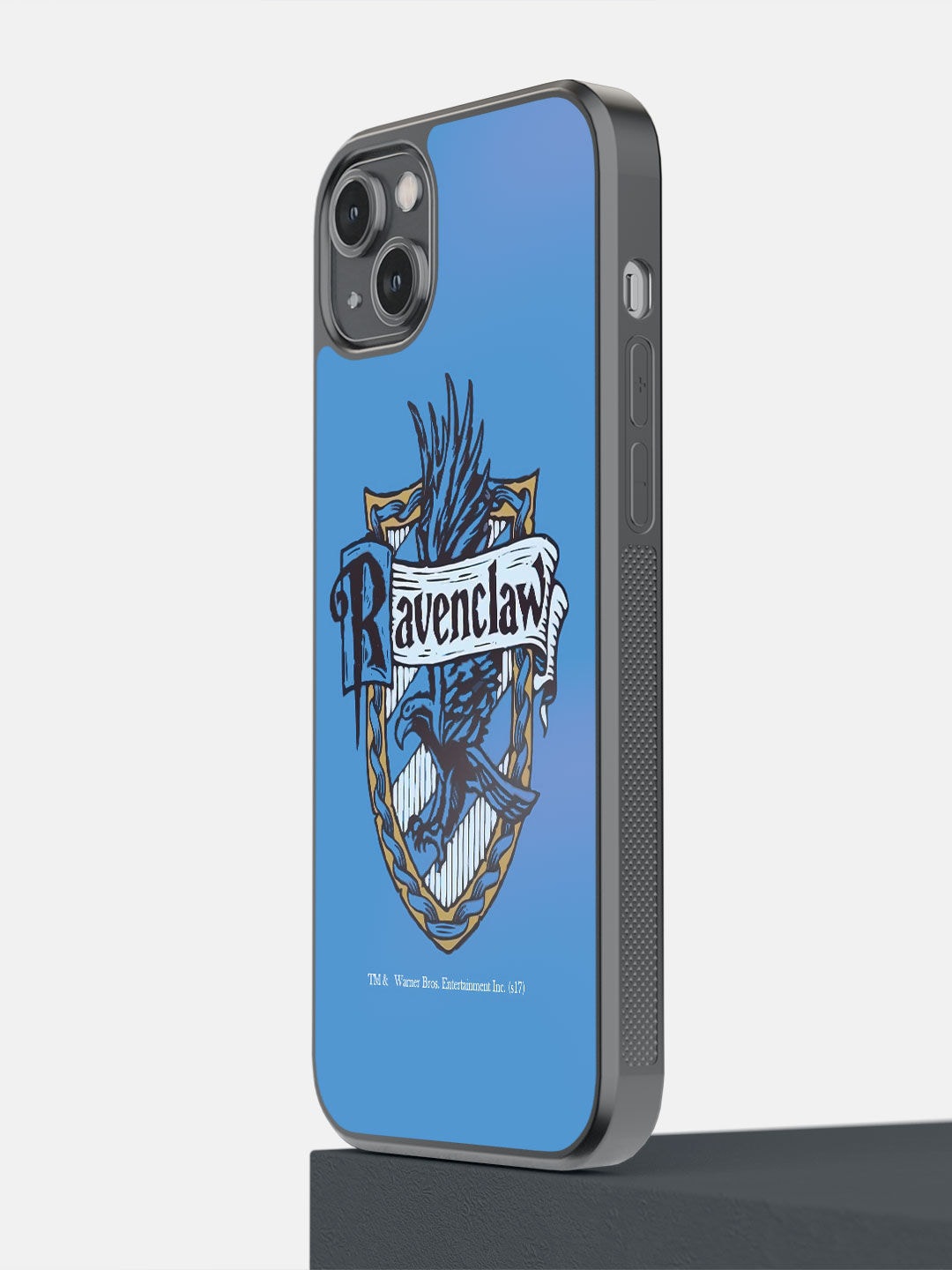 

macmerise Blue & Black Crest Ravenclaw iPhone 14 Plus Back Case
