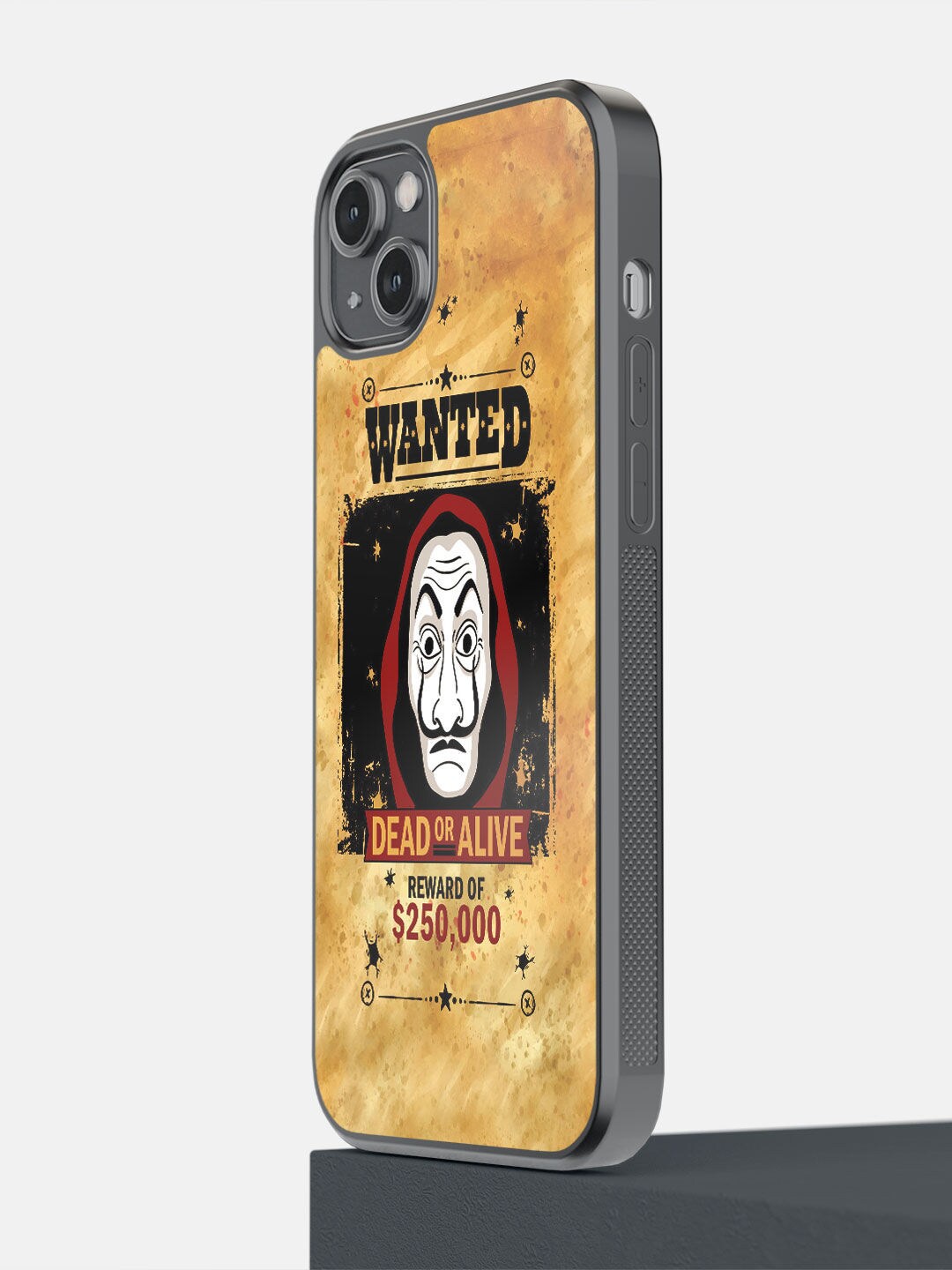 

macmerise Brown Dead or Alive Printed iPhone 14 Plus Bumper Case