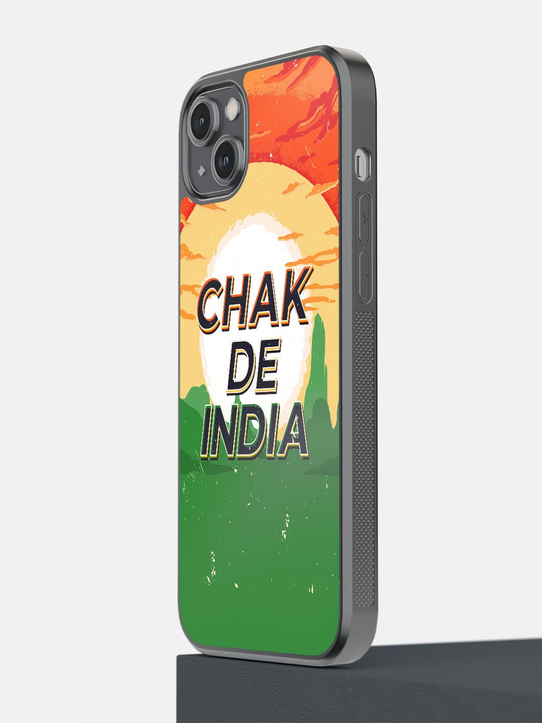 

macmerise Green & Orange Colored SK Autumn Time iPhone 14 Plus Phone Cover