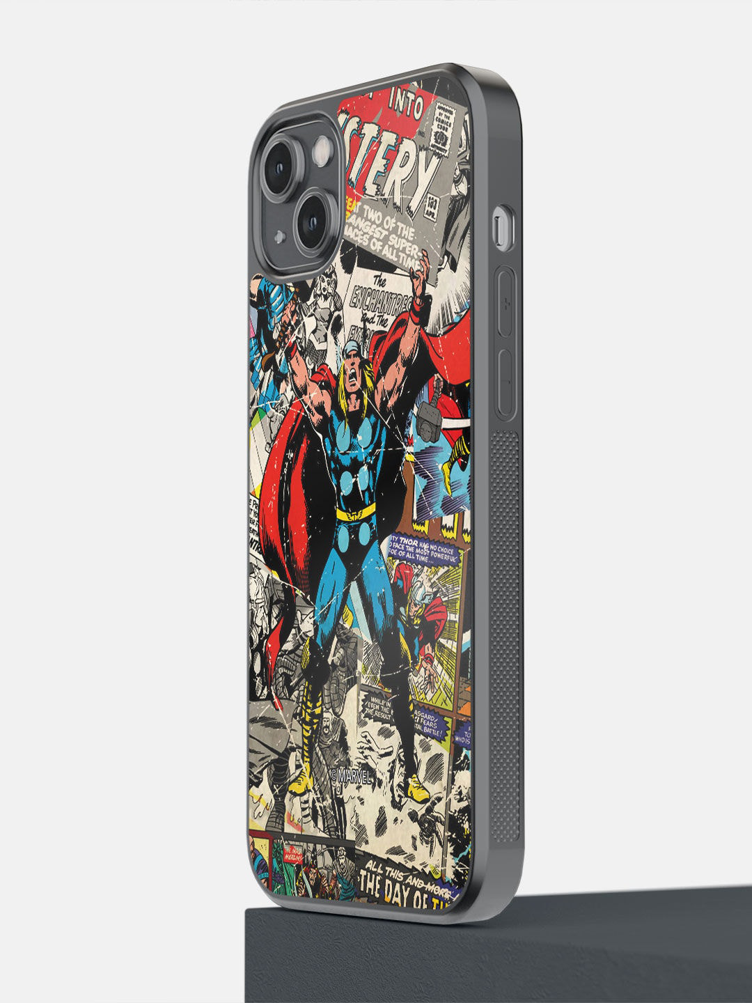 

macmerise Blue & Black Comic Thor iPhone 14 Plus Phone Cover