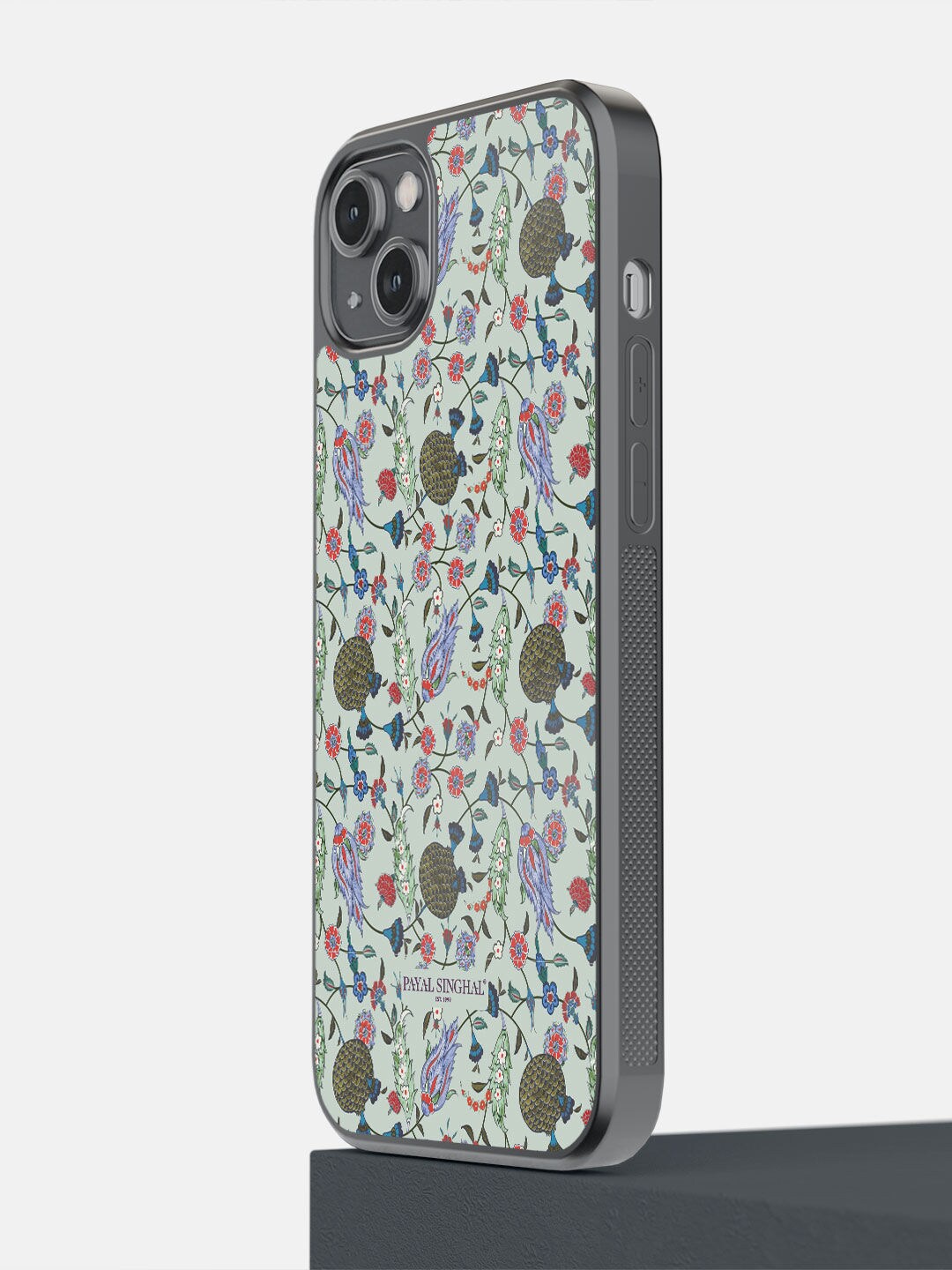 

macmerise Green & Purple Payal Singhal Turkish Iznik iPhone 14 Plus Back Case