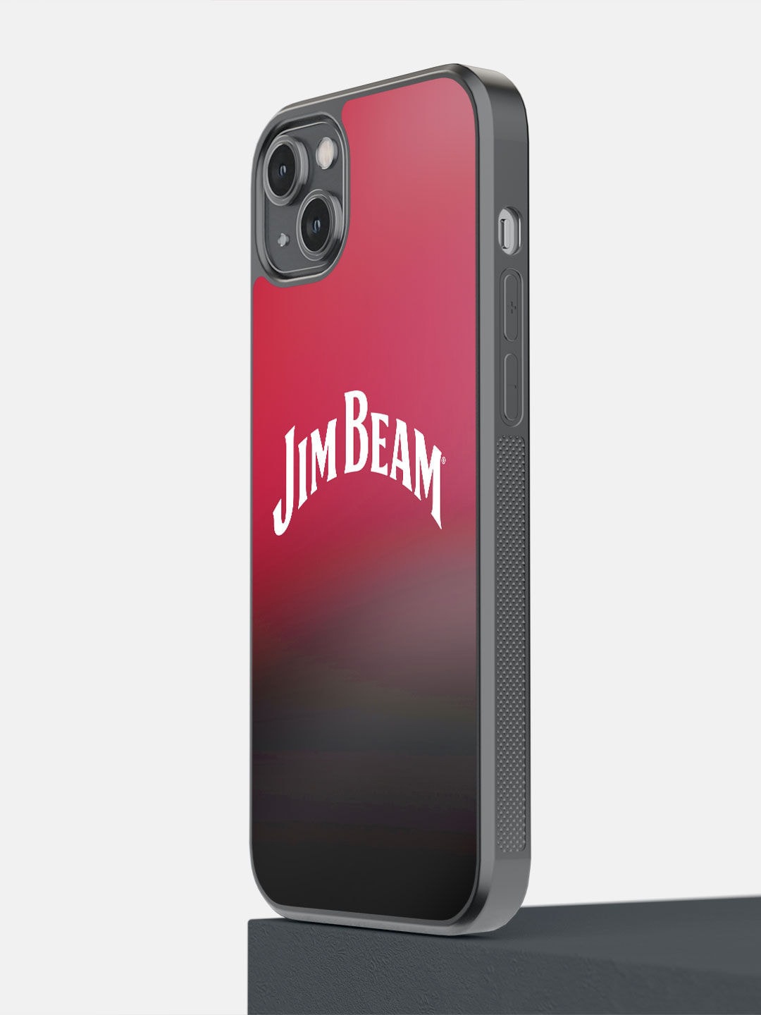 

macmerise Red Jim Beam Red Fade Printed iPhone 14 Plus Bumper Case