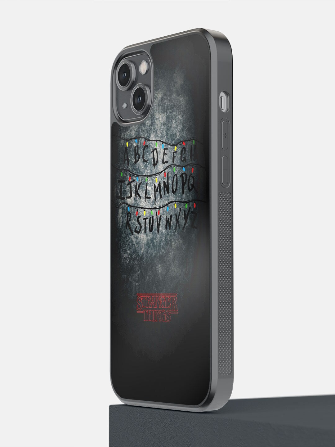 

macmerise Black Printed iPhone 14 Plus Bumper Case