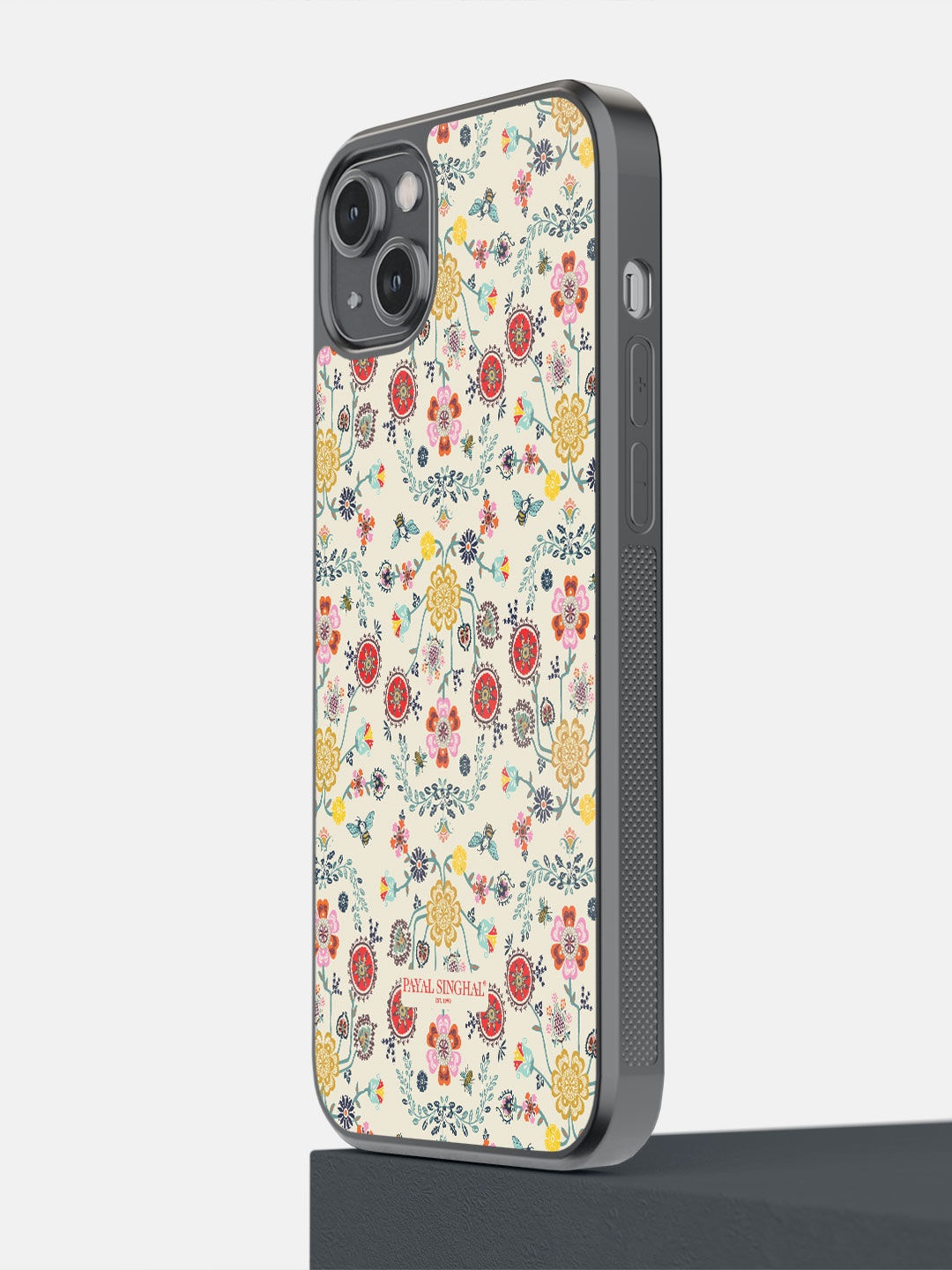 

macmerise Beige Payal Singhal Spring Printed iPhone 14 Plus Bumper Case